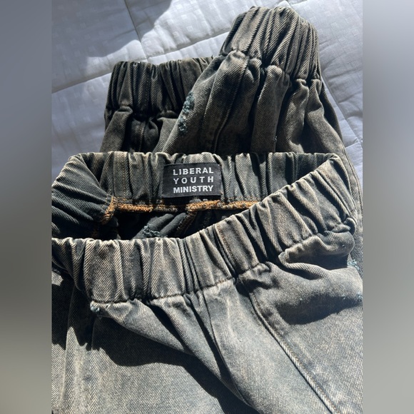 Liberal Youth Ministry ss21 Liberal Youth Ministry Pants Jeans Small in Grey - Picture 1 of 6